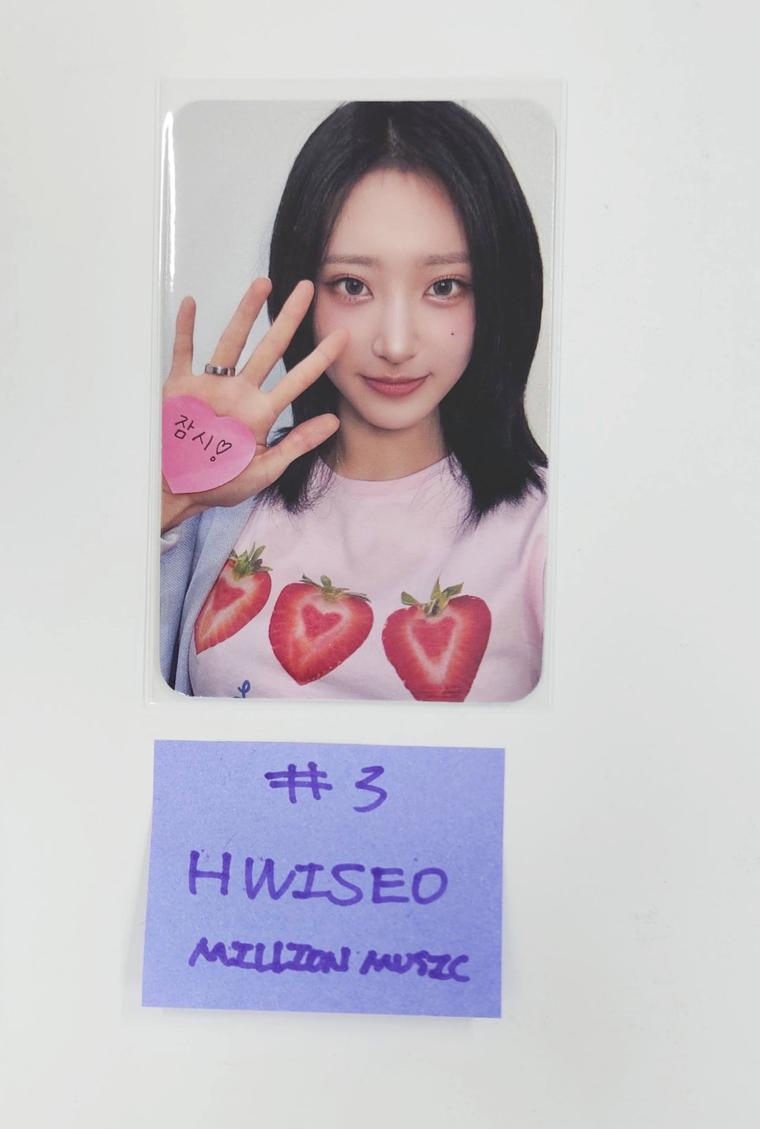 H1-KEY "LOVE or HATE" - Million Music Fansign Event Photocard [Poca Ver.] [25.5.12]