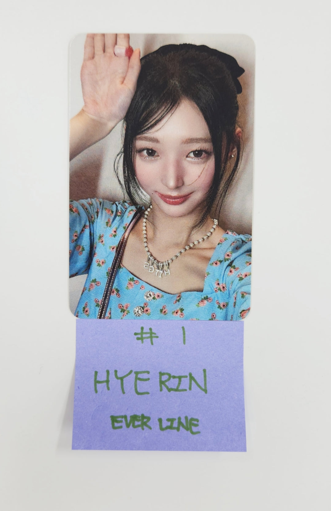 HITGS "Things we love : H" - Everline Fansign Event Photocard [Ever Ver.] [25.5.12]