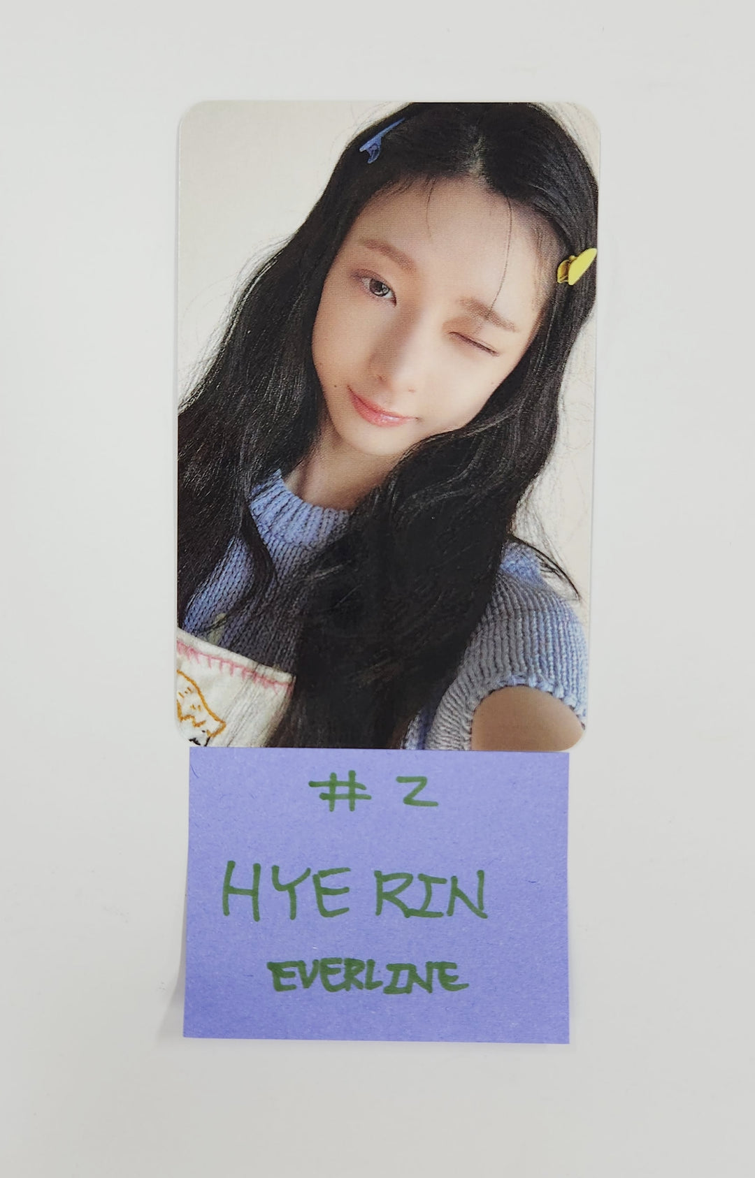 HITGS "Things we love : H" - Everline Fansign Event Photocard [Ever Ver.] [25.5.12]