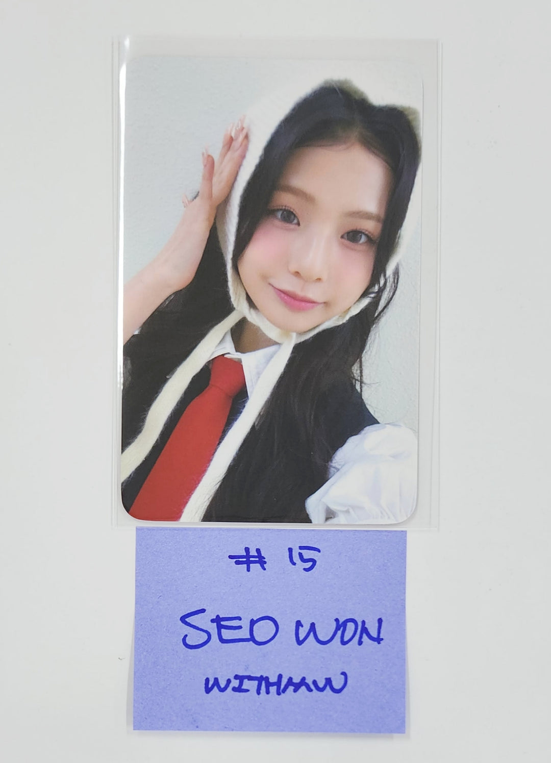 UNIS "SWICY" - Withmuu Fansign Event Photocard [25.5.12]