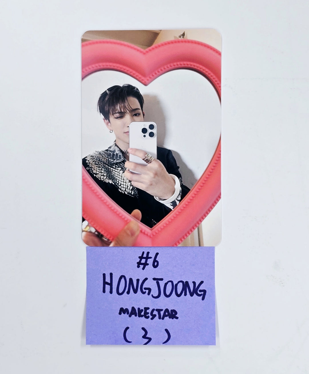Ateez "GOLDEN HOUR : Part.2" - Makestar Fansign Event Photocard Round 7 [Poca Ver.] [25.5.12]