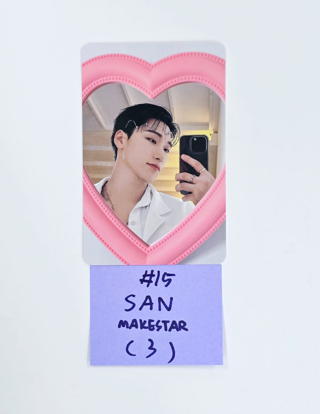 Ateez "GOLDEN HOUR : Part.2" - Makestar Fansign Event Photocard Round 7 [Poca Ver.] [25.5.12]