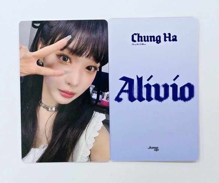 Chung Ha "Alivio" - Jump Up Fansign Event Photocard [25.5.13]