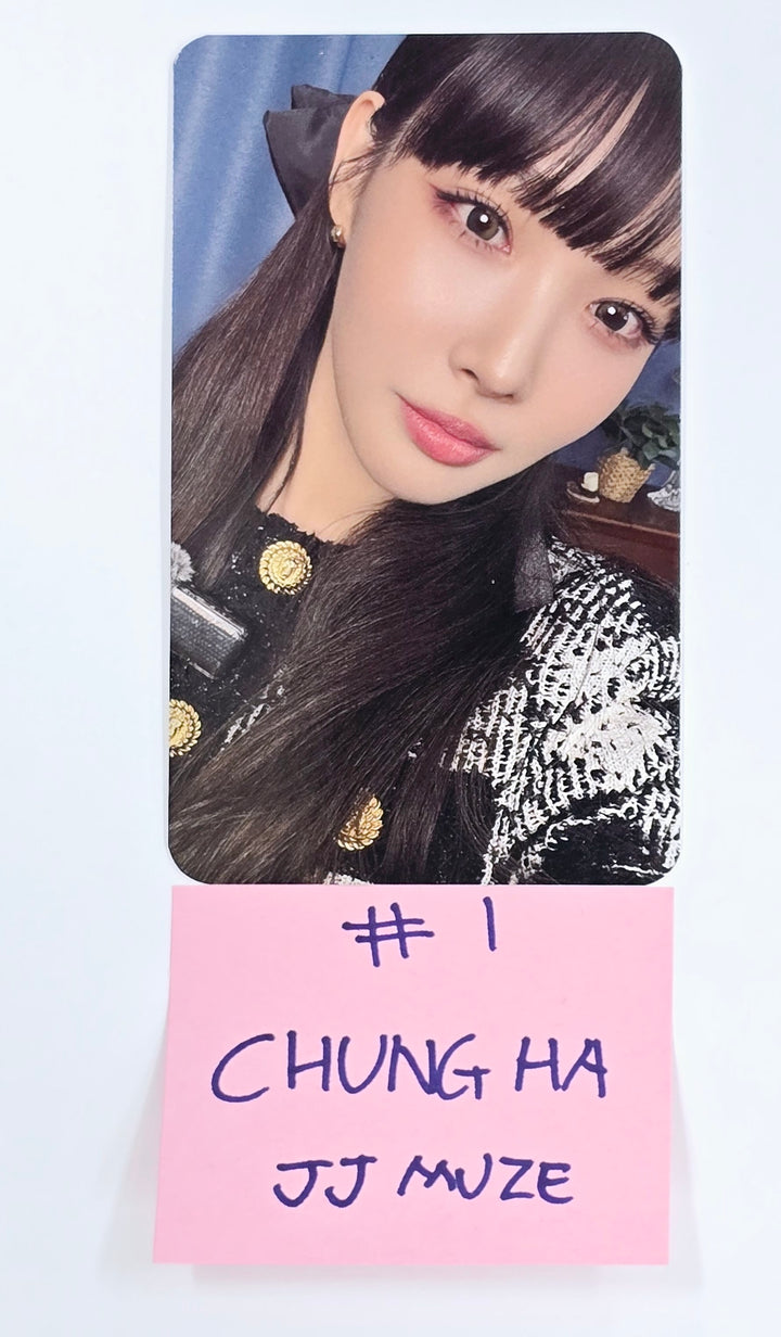 Chung Ha "Alivio" - JJ Muze Fansign Event Photocard Round 2 [25.5.13]