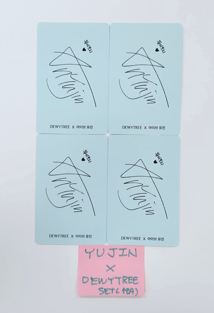 YUJIN (Of IVE) - DEWY TREE Event Photocards Set (4EA) [25.5.13]