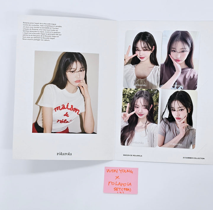 Jang Wonyoung (Of IVE) - Rolarola Event Photocards Set (4EA) [25.5.13]