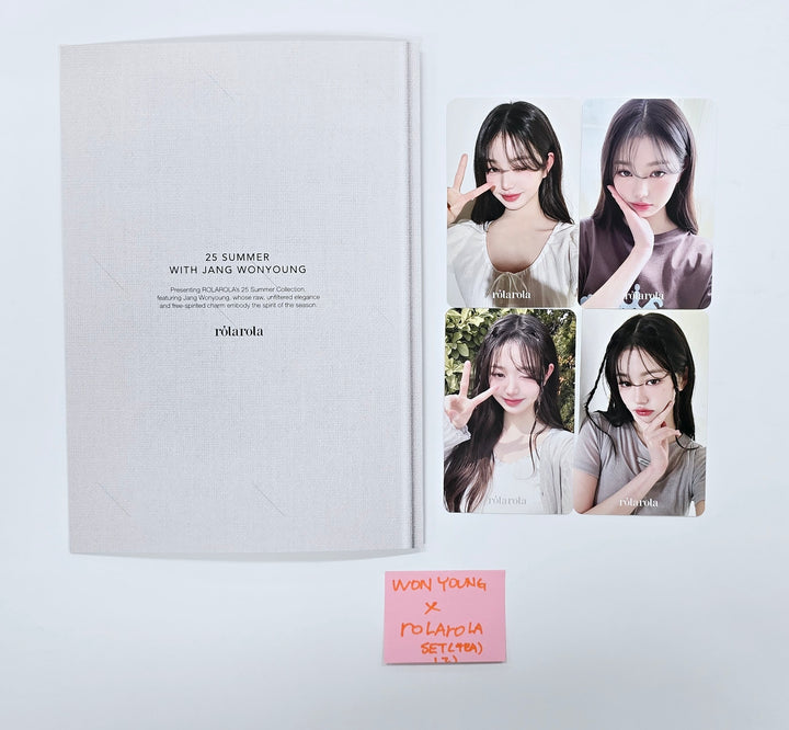 Jang Wonyoung (Of IVE) - Rolarola Event Photocards Set (4EA) [25.5.13]