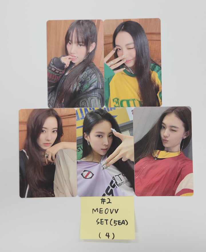 MEOVV "MY EYES OPEN VVIDE" - Official Photocards Set (5EA) [25.5.13] - Must Read !