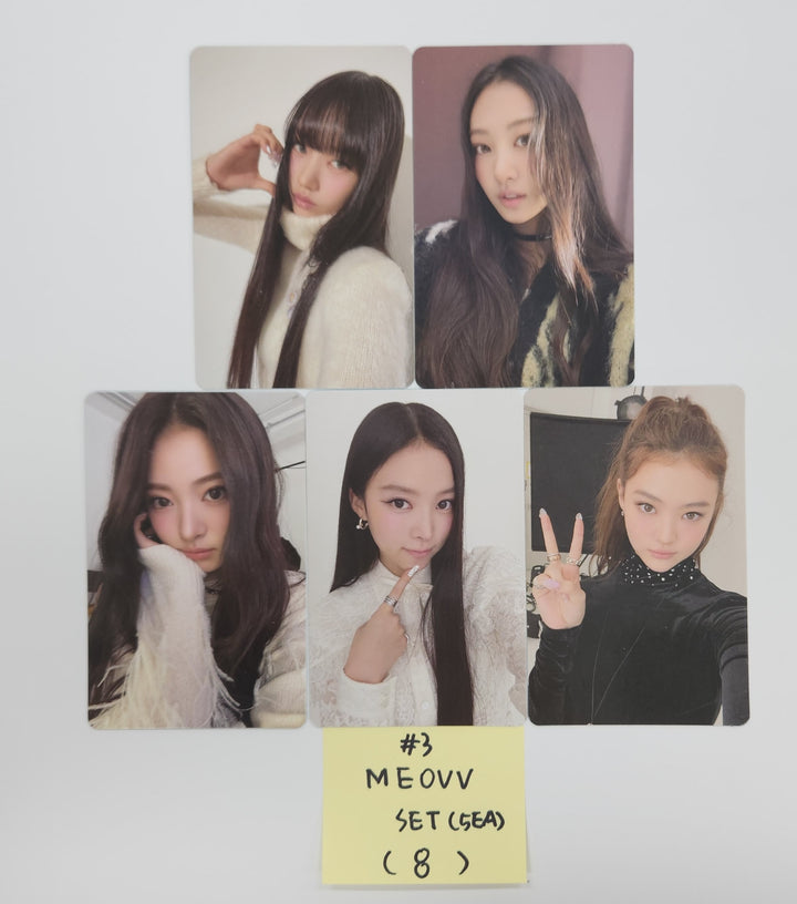 MEOVV "MY EYES OPEN VVIDE" - Official Photocards Set (5EA) [25.5.13] - Must Read !