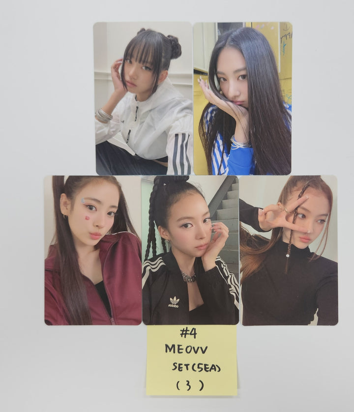 MEOVV "MY EYES OPEN VVIDE" - Official Photocards Set (5EA) [25.5.13] - Must Read !