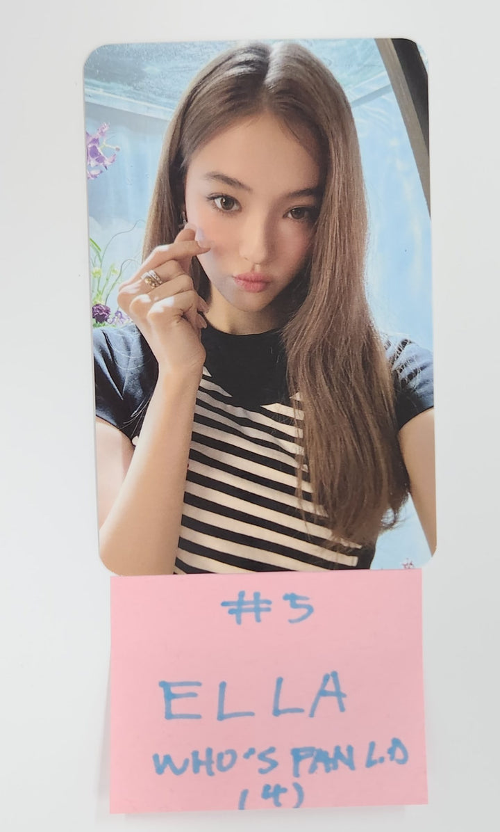 MEOVV "MY EYES OPEN VVIDE" - Who's Fan Cafe Lucky Draw Event Photocard, Drink Event Photo [25.5.13]