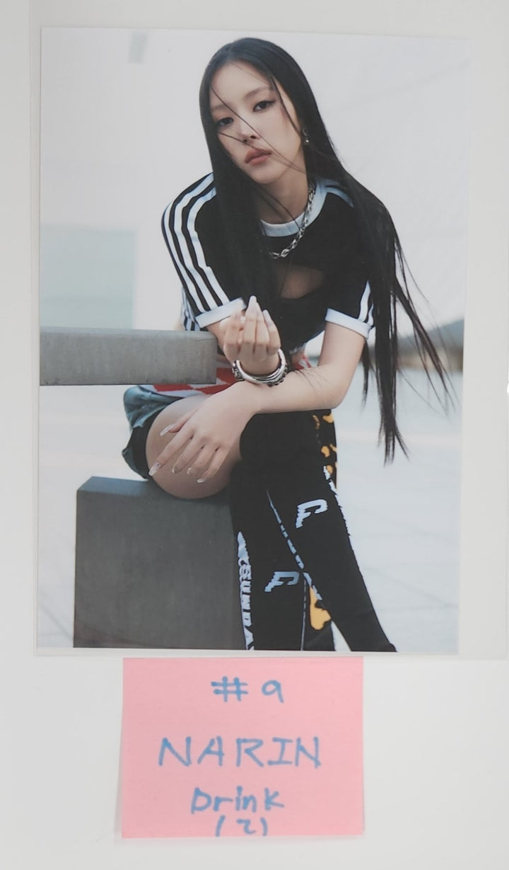 MEOVV "MY EYES OPEN VVIDE" - Who's Fan Cafe Lucky Draw Event Photocard, Drink Event Photo [25.5.13]