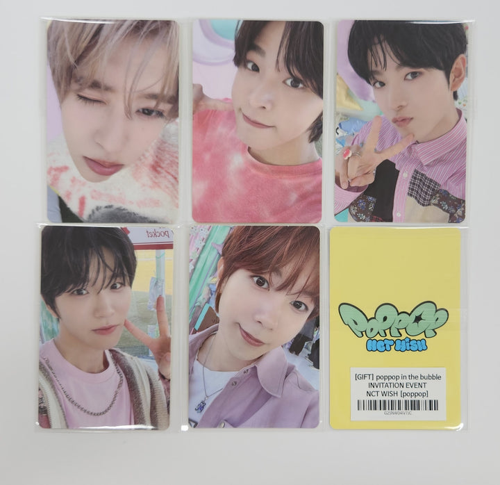 NCT WISH "poppop" - SM Town Gift Photocard [Jewel Ver.] [25.5.13]