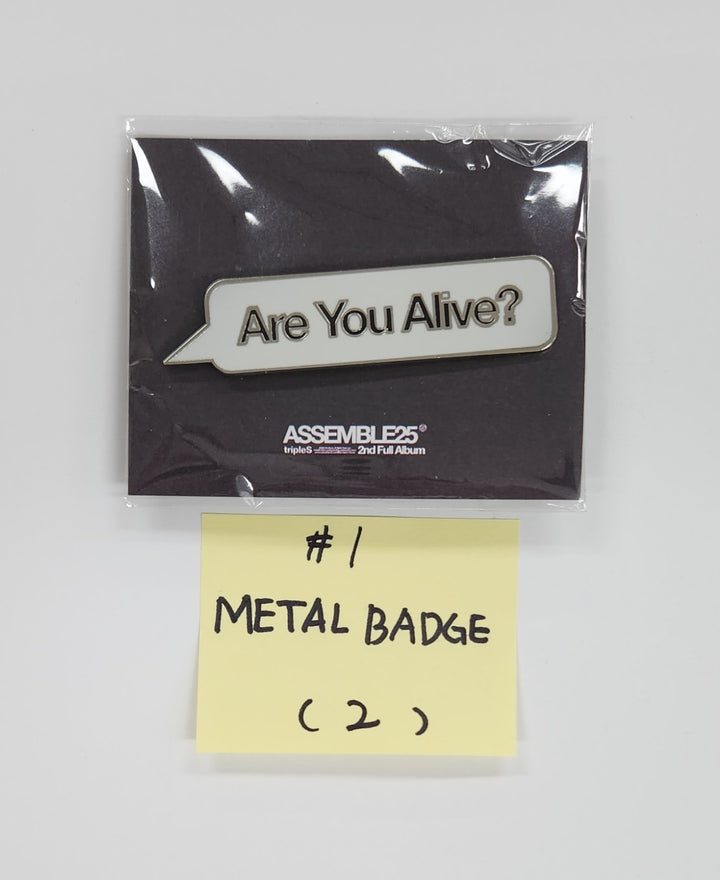 TripleS "ASSEMBLE25" Alom02 Double Class Objekt - Official MD [Metal Badge, photo SET] [25.5.13]