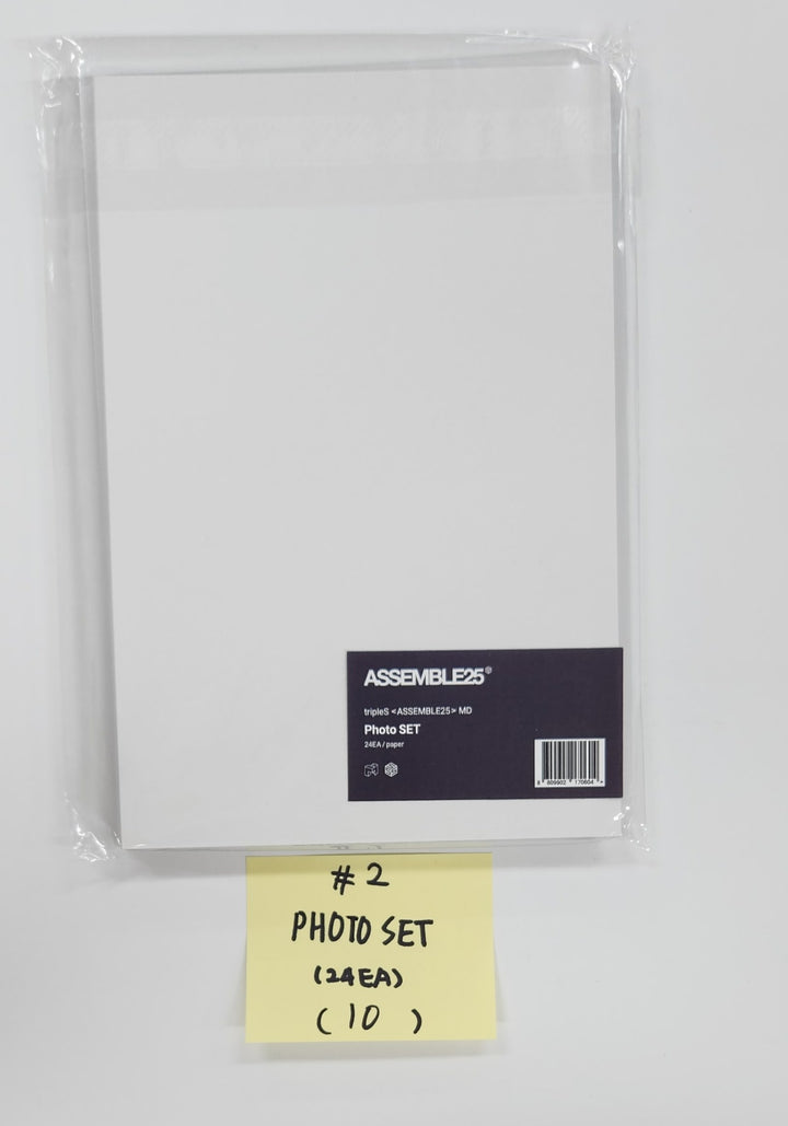 TripleS "ASSEMBLE25" Alom02 Double Class Objekt - Official MD [Metal Badge, photo SET] [25.5.13]
