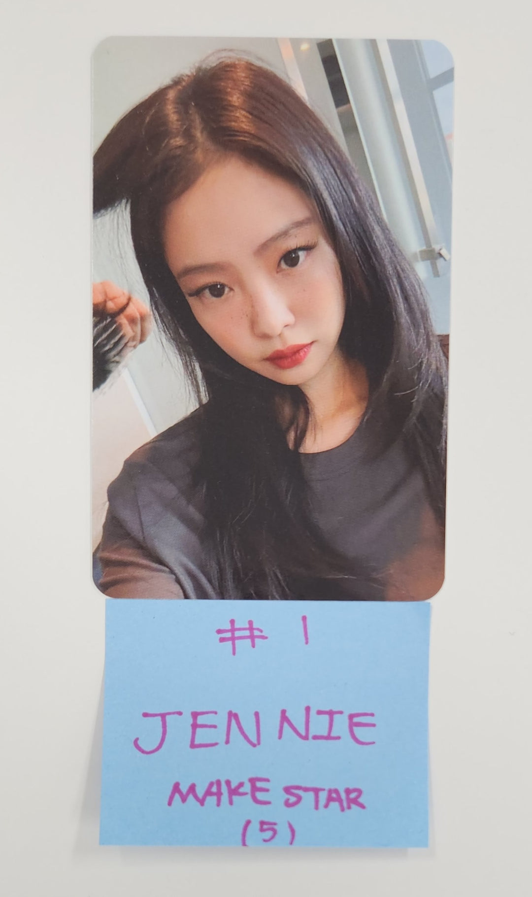 Jennie (Of Black Pink) "Ruby" - Makestar Lucky Draw Event Photocard [25.5.14]