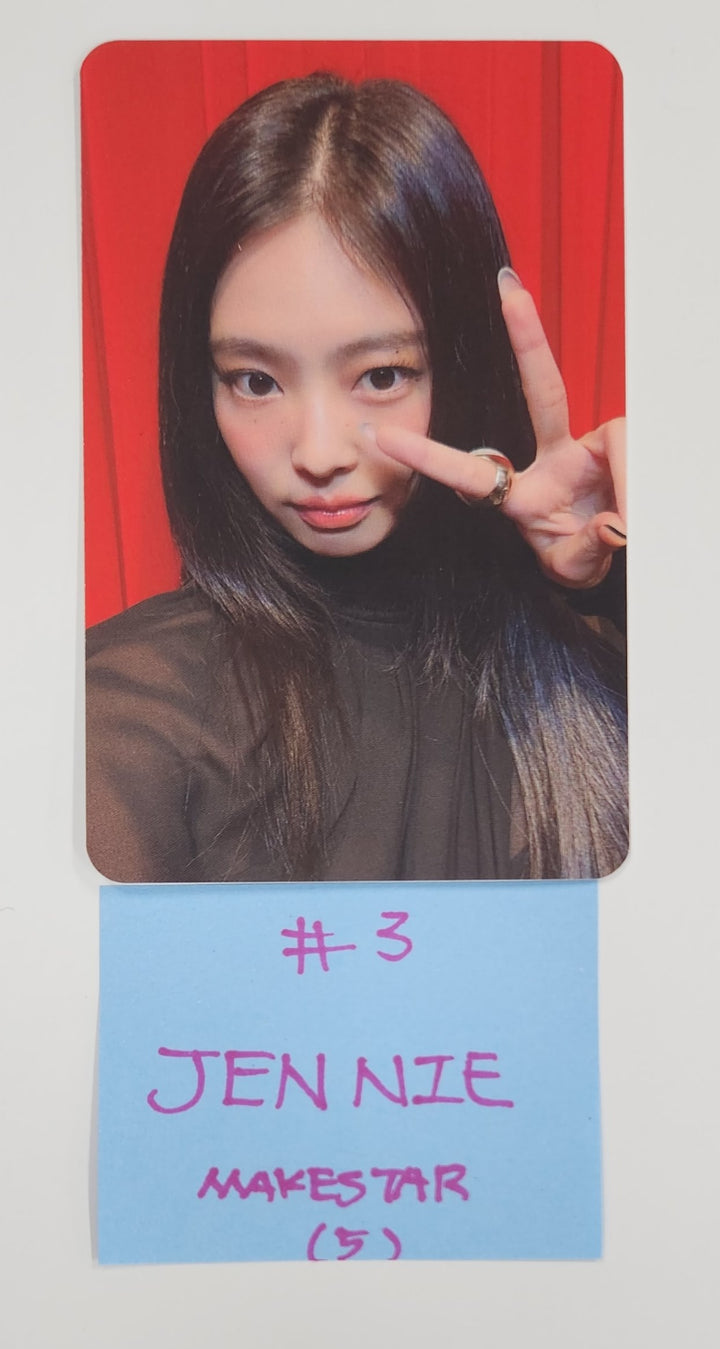Jennie (Of Black Pink) "Ruby" - Makestar Lucky Draw Event Photocard [25.5.14]