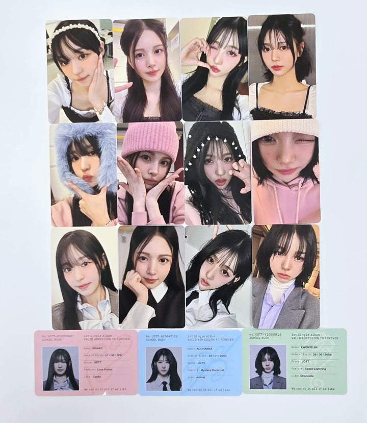 UDTT "School Rush" - Official Photocards Set (4EA), ID Photocard [25.5.14]