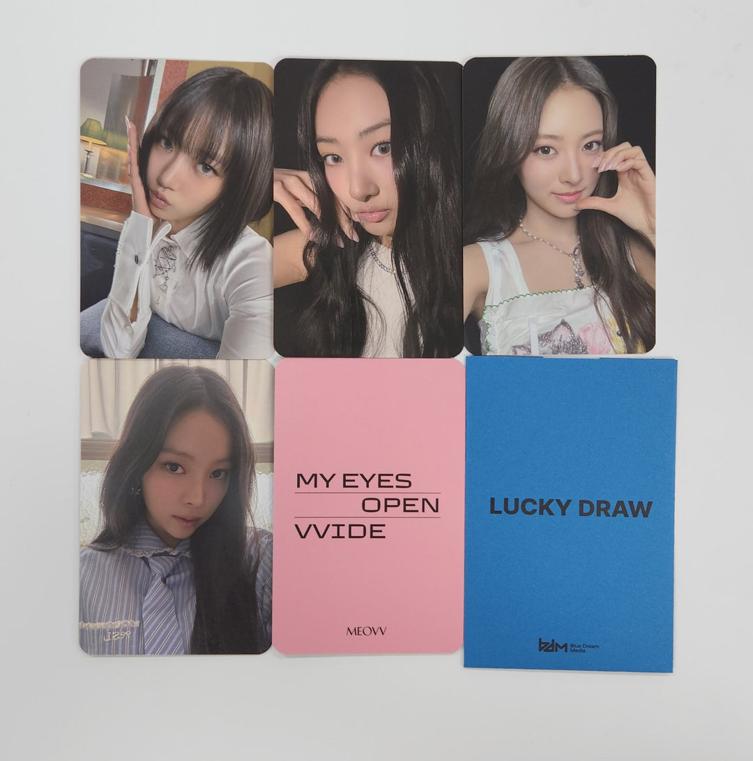 MEOVV "MY EYES OPEN VVIDE" - Blue Dream Media Lucky Draw Event Photocard [25.5.14]
