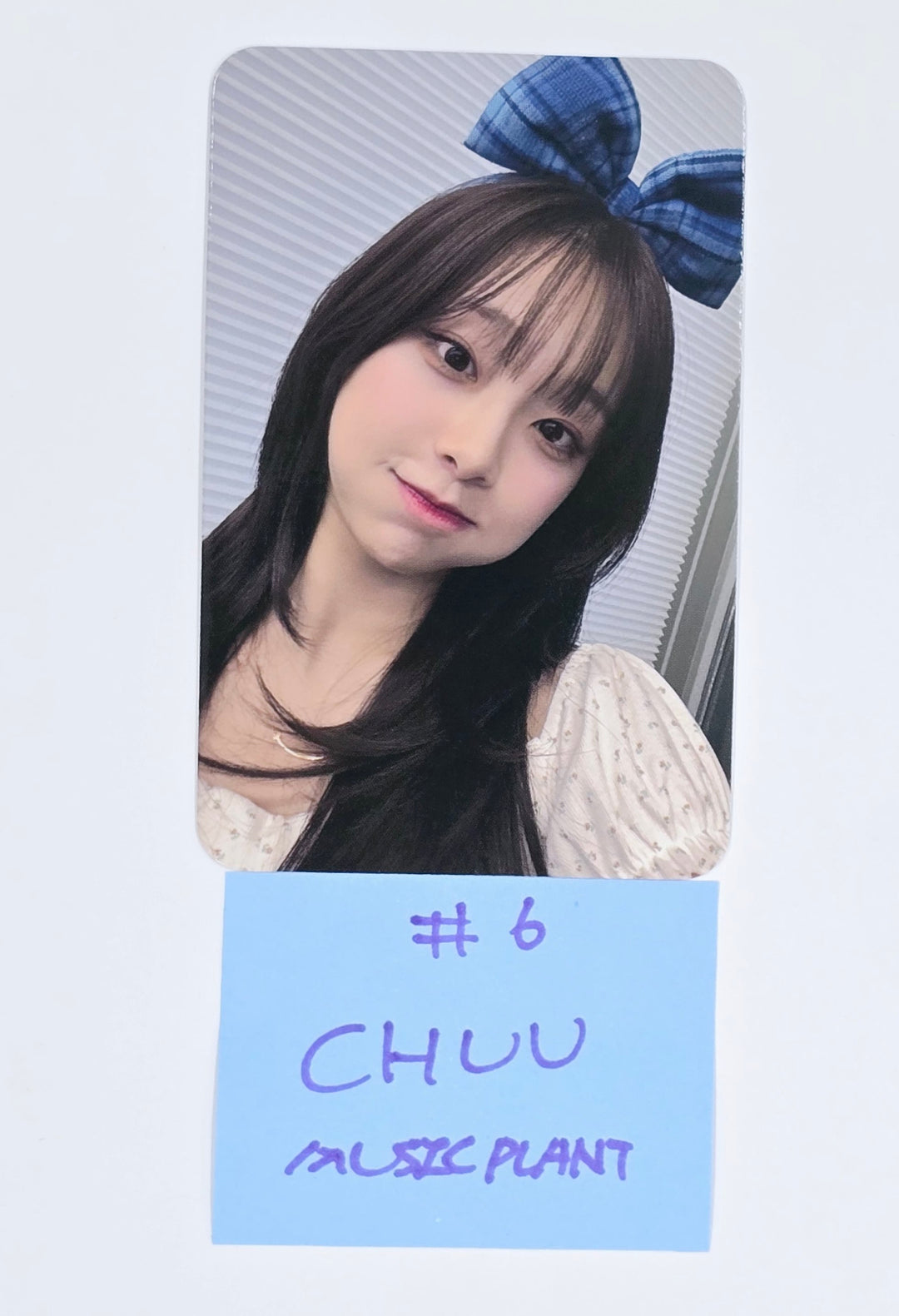 CHUU "Only cry in the rain" - Music Plant Fansign Event Photocard [25.5.14]