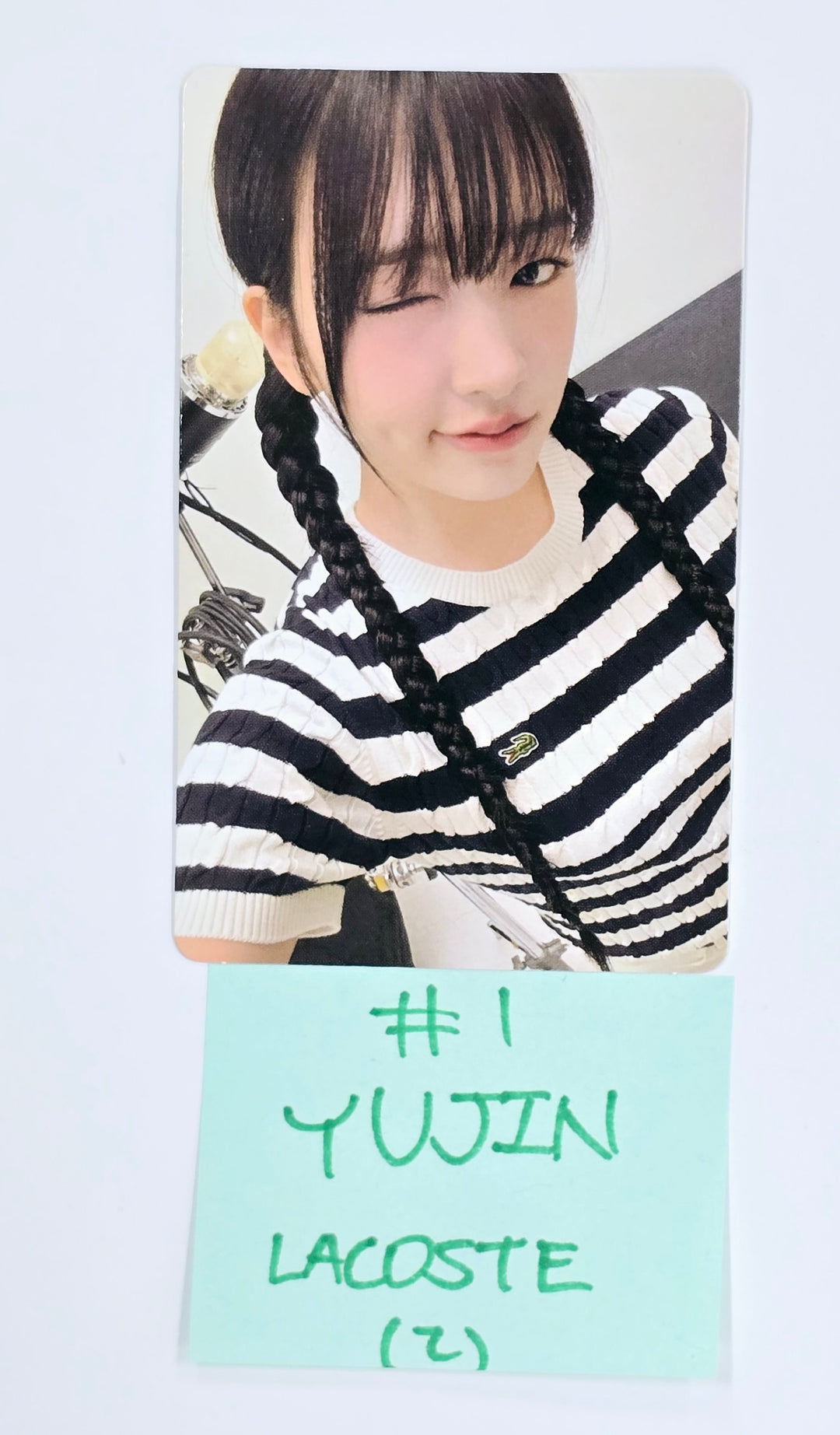 YUJIN (Of IVE) - LACOSTE Event Photocard [25.5.28]