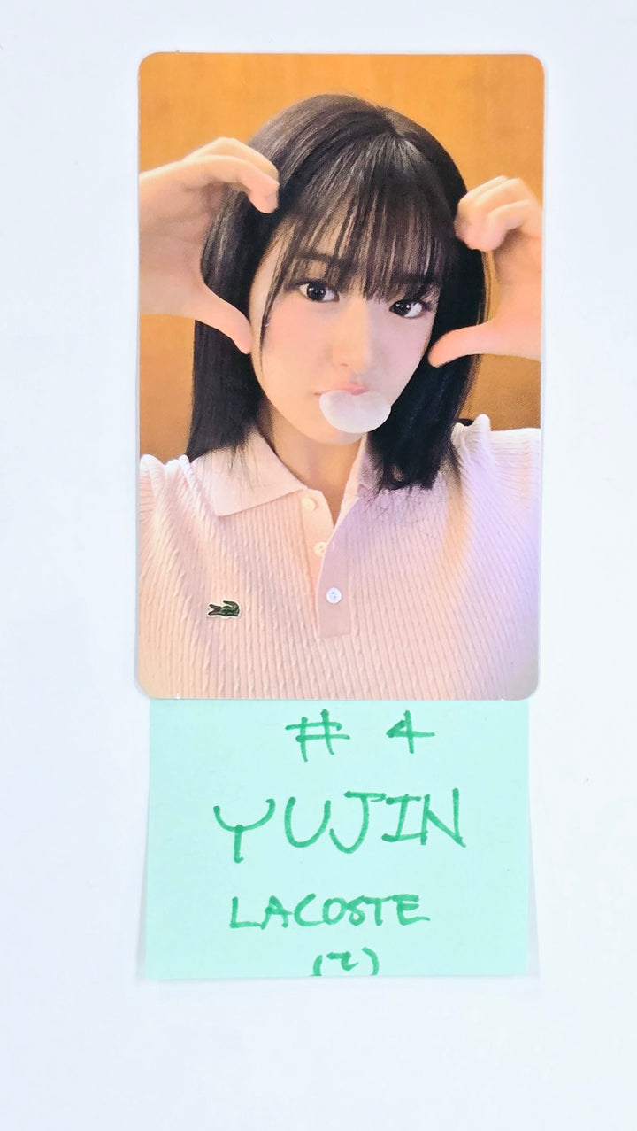 YUJIN (Of IVE) - LACOSTE Event Photocard [25.5.28]