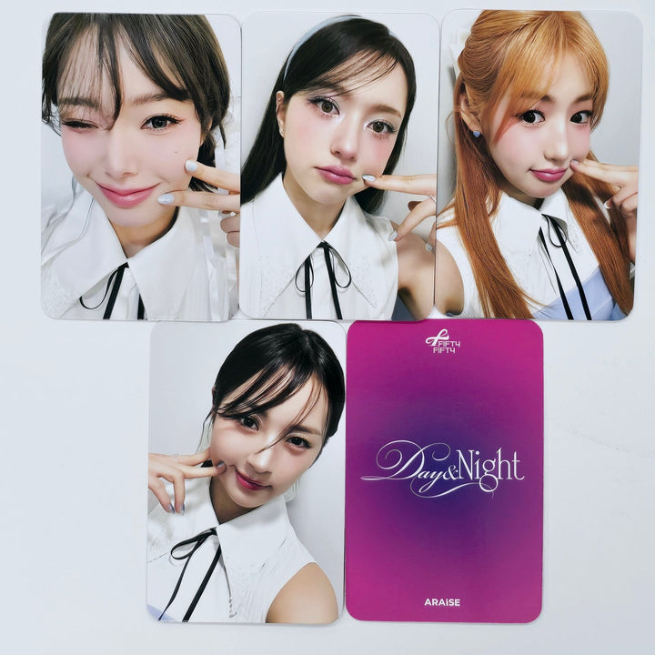 FIFTY FIFTY "Day & Night" - ARAISE Pre-Order Benefit Photocard [25.5.15]