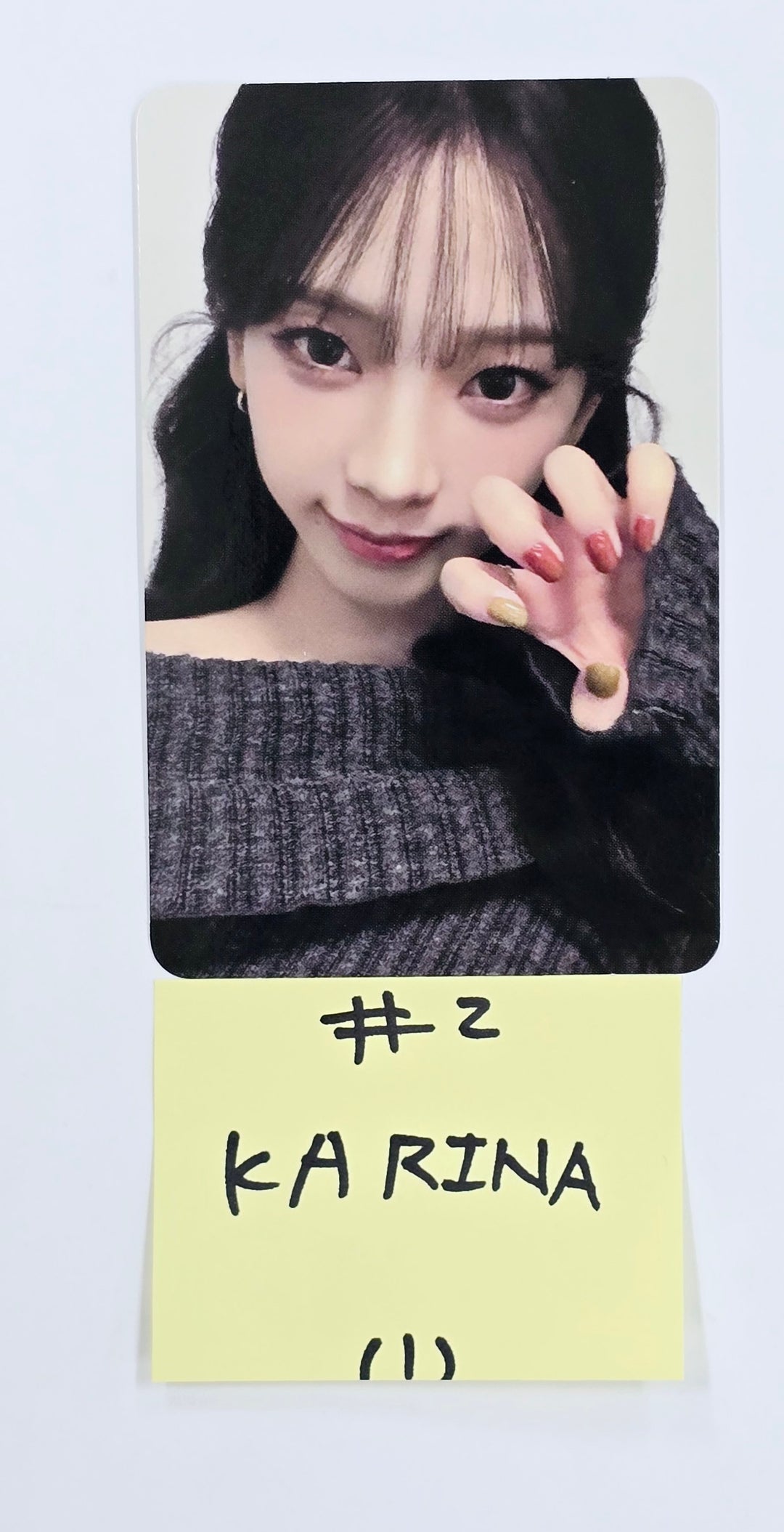 Aespa SYNK : PARALLEL LINE 2024-25 LIVE TOUR - FORTUNE SCRATCH Photocard [25.5.15]