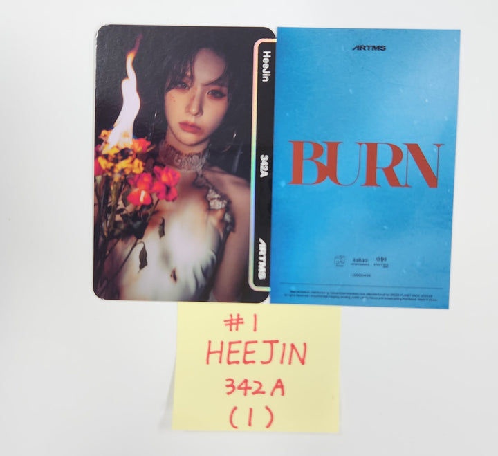Artms "BURN" Objekt Music Album ver. - Official Photocard [25.5.16]
