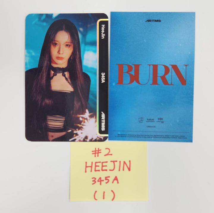 Artms "BURN" Objekt Music Album ver. - Official Photocard [25.5.16]