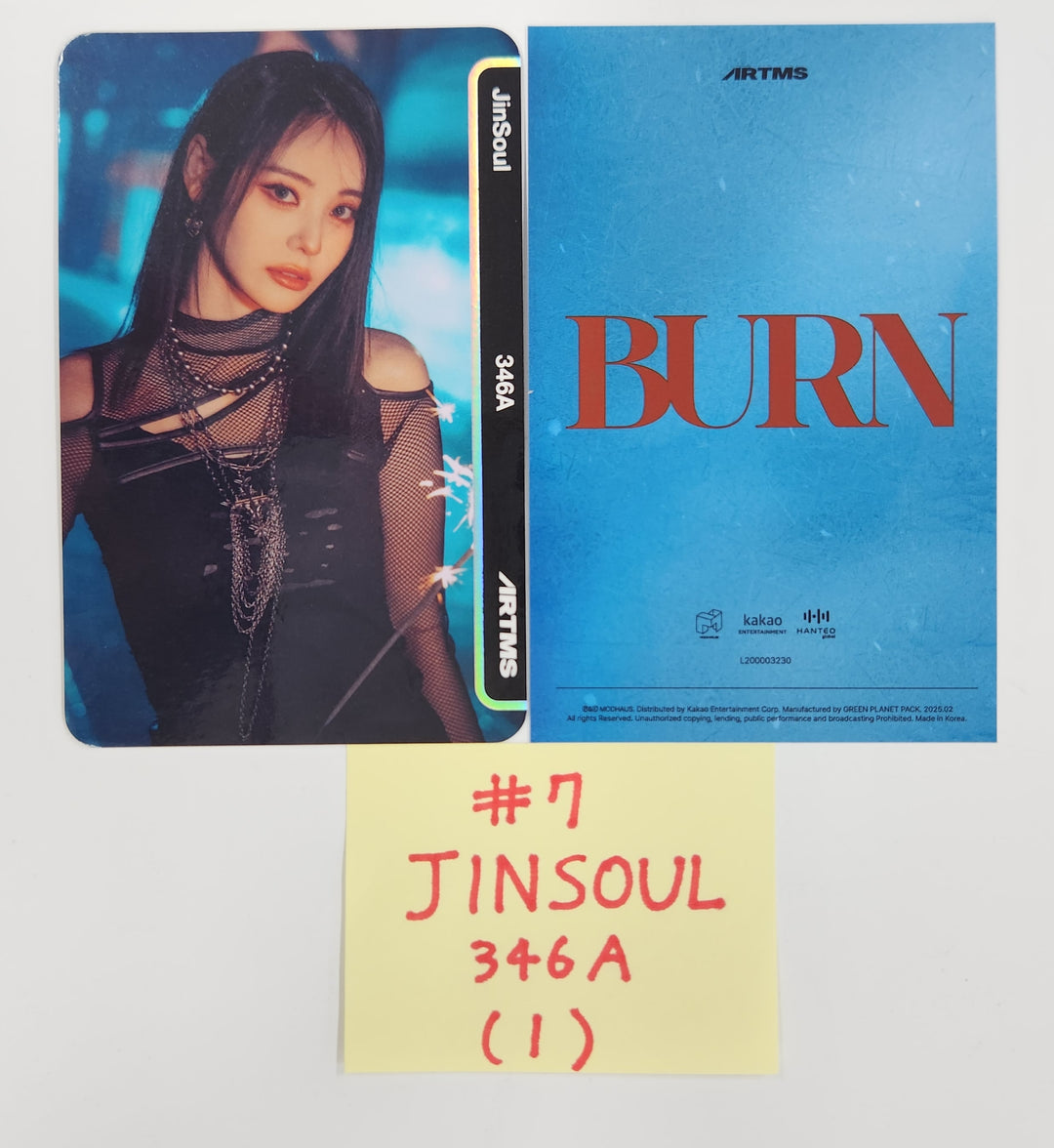 Artms "BURN" Objekt Music Album ver. - Official Photocard [25.5.16]