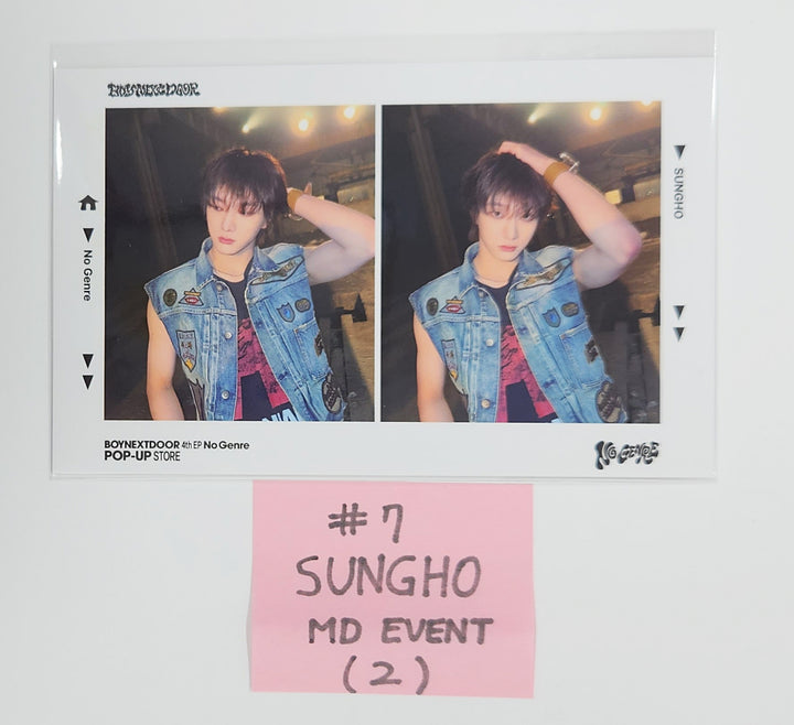 BOYNEXTDOOR "No Genre" - Pop-UP Store MD Event Photocard, 2-Cut Photo [25.5.16]
