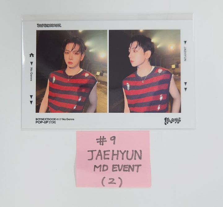 BOYNEXTDOOR "No Genre" - Pop-UP Store MD Event Photocard, 2-Cut Photo [25.5.16]