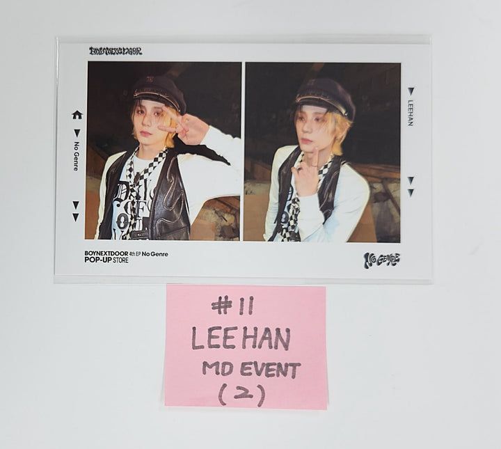 BOYNEXTDOOR "No Genre" - Pop-UP Store MD Event Photocard, 2-Cut Photo [25.5.16]