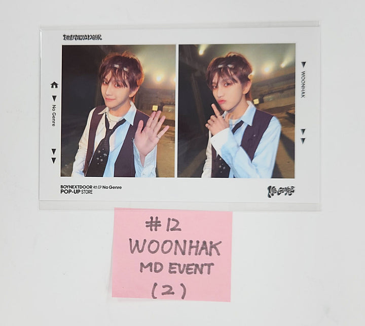 BOYNEXTDOOR "No Genre" - Pop-UP Store MD Event Photocard, 2-Cut Photo [25.5.16]