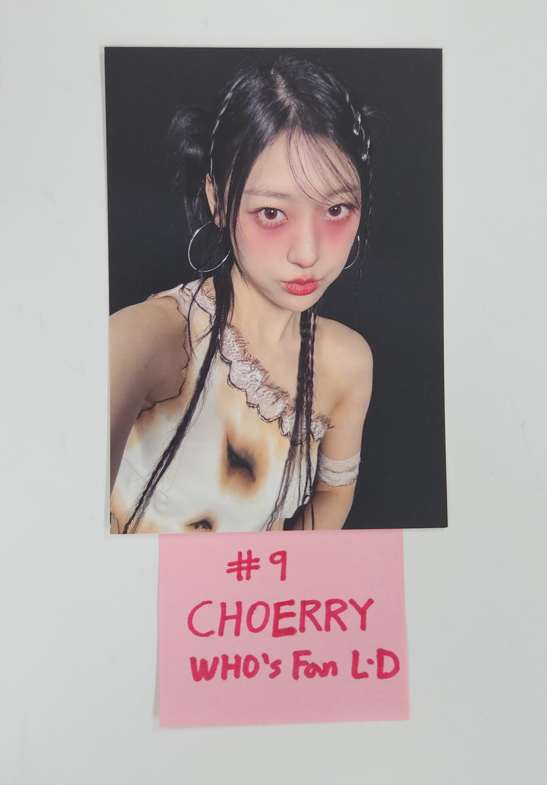 Artms "BURN" Objekt Music Album ver. - Whosfan Store Mini Photo Lucky Draw Event [25.5.16]