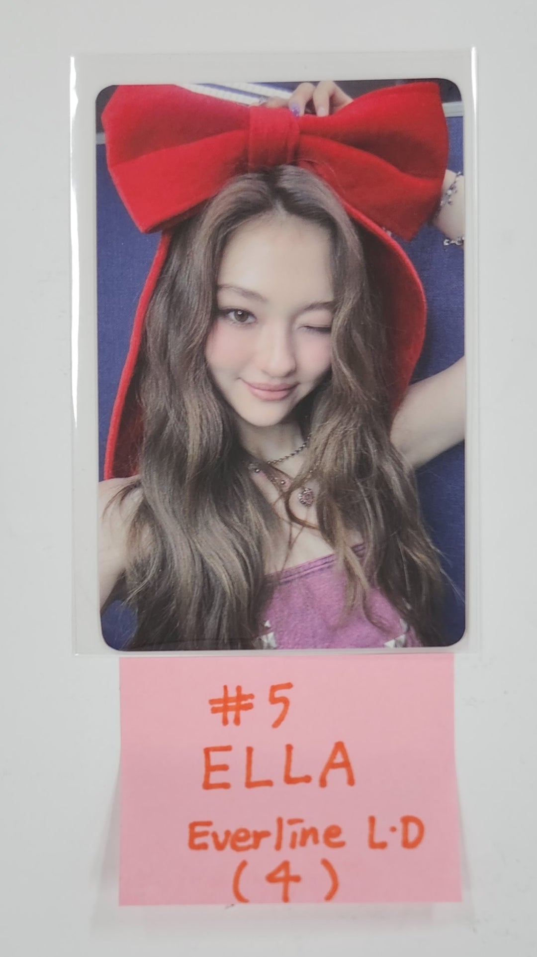 MEOVV "MY EYES OPEN VVIDE" -  Everline Lucky Draw Event Photocard [25.5.16]