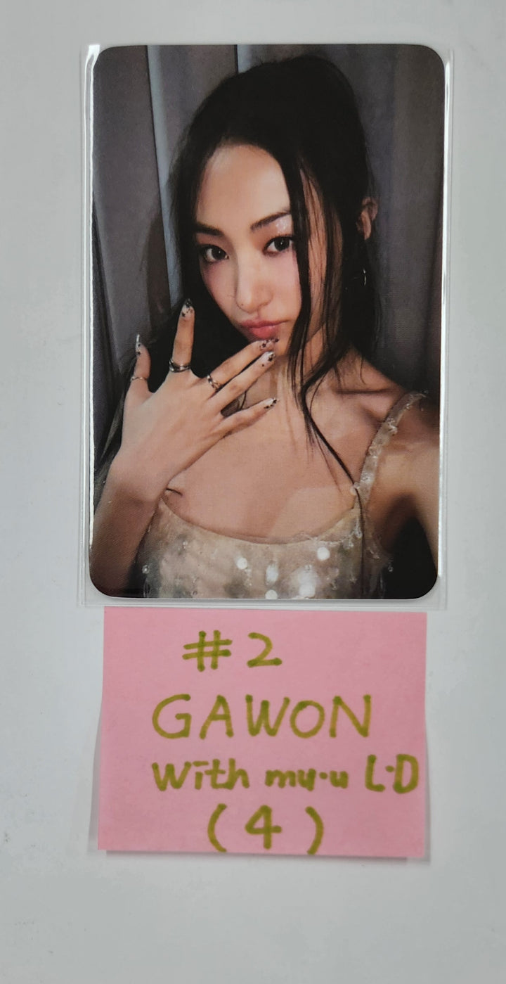 MEOVV "MY EYES OPEN VVIDE" -  Withmuu Lucky Draw Event Photocard [25.5.16]