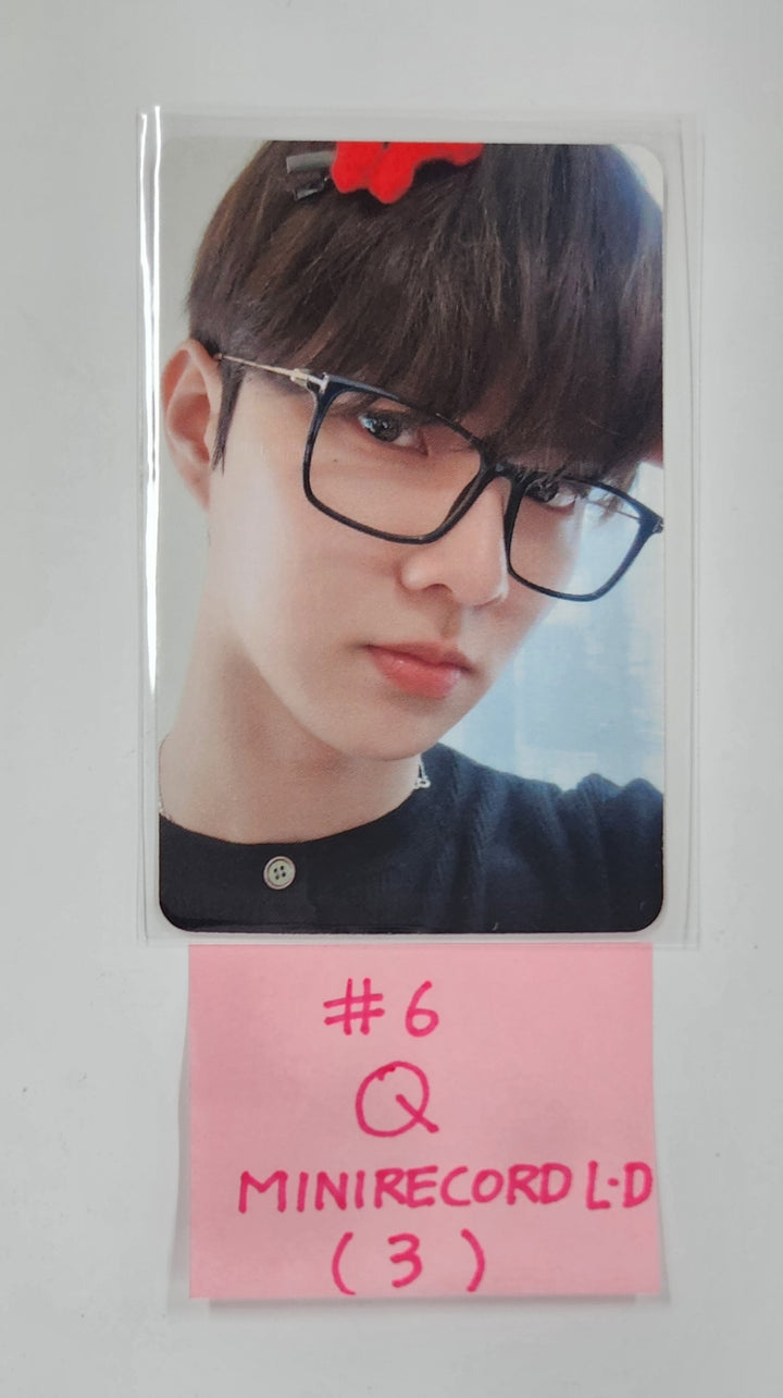 Theboyz "Unexpected" - Mini Record Offline Lucky Draw Event Photocard [25.5.16]