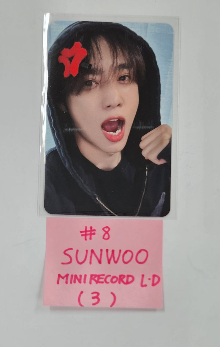 Theboyz "Unexpected" - Mini Record Offline Lucky Draw Event Photocard [25.5.16]