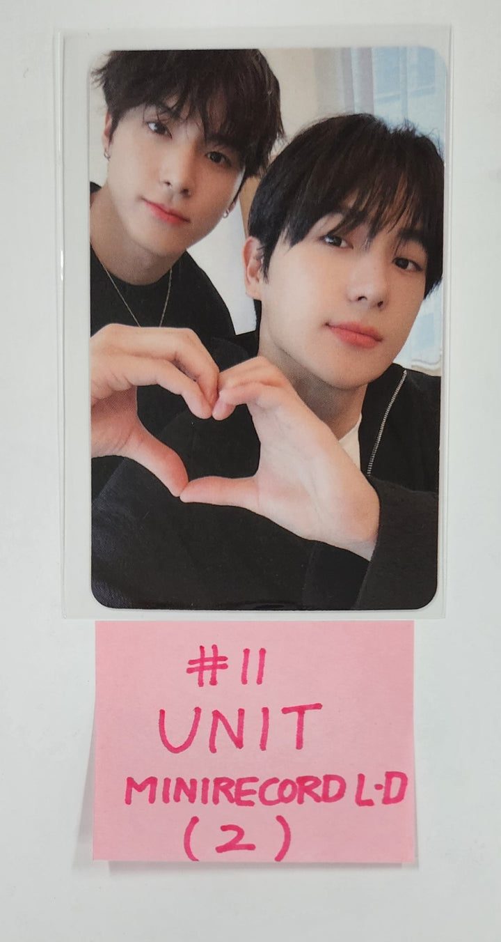 Theboyz "Unexpected" - Mini Record Offline Lucky Draw Event Photocard [25.5.16]