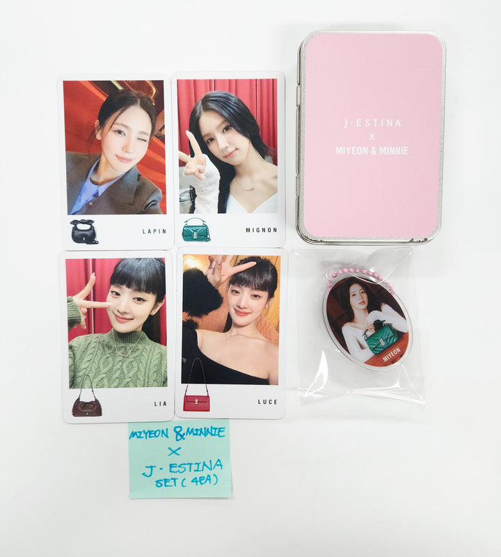 Miyeon & Minnie [Of (g) I-DLE] - J Estina Event Photocards Set (4EA) [25.5.19]