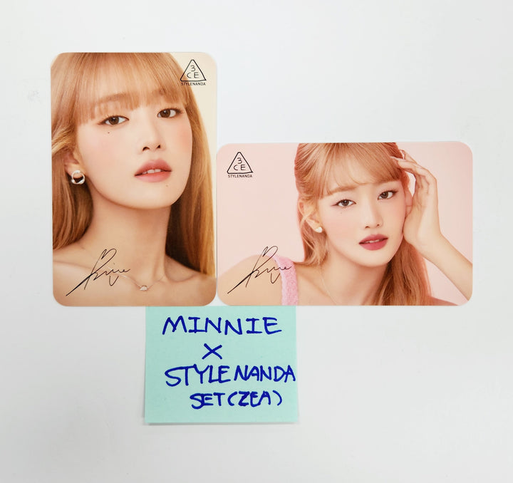 Minnie [Of (g) I-DLE] -  STYLE NANDA Event Photocards Set (2EA) [25.5.19]