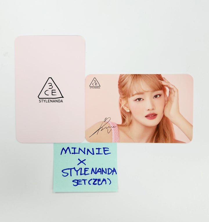 Minnie [Of (g) I-DLE] -  STYLE NANDA Event Photocards Set (2EA) [25.5.19]