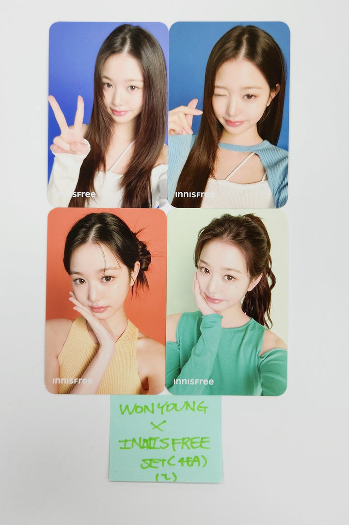Jang Wonyoung (Of IVE) - INNIS FREE Event Photocards Set (4EA) [25.5.19]