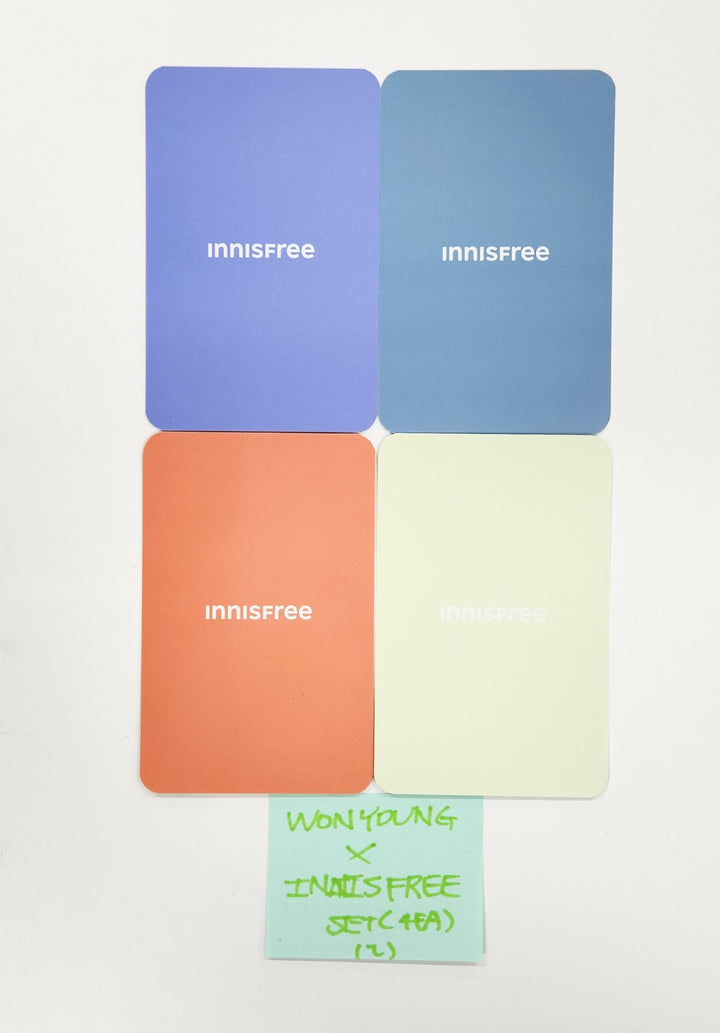Jang Wonyoung (Of IVE) - INNIS FREE Event Photocards Set (4EA) [25.5.19]