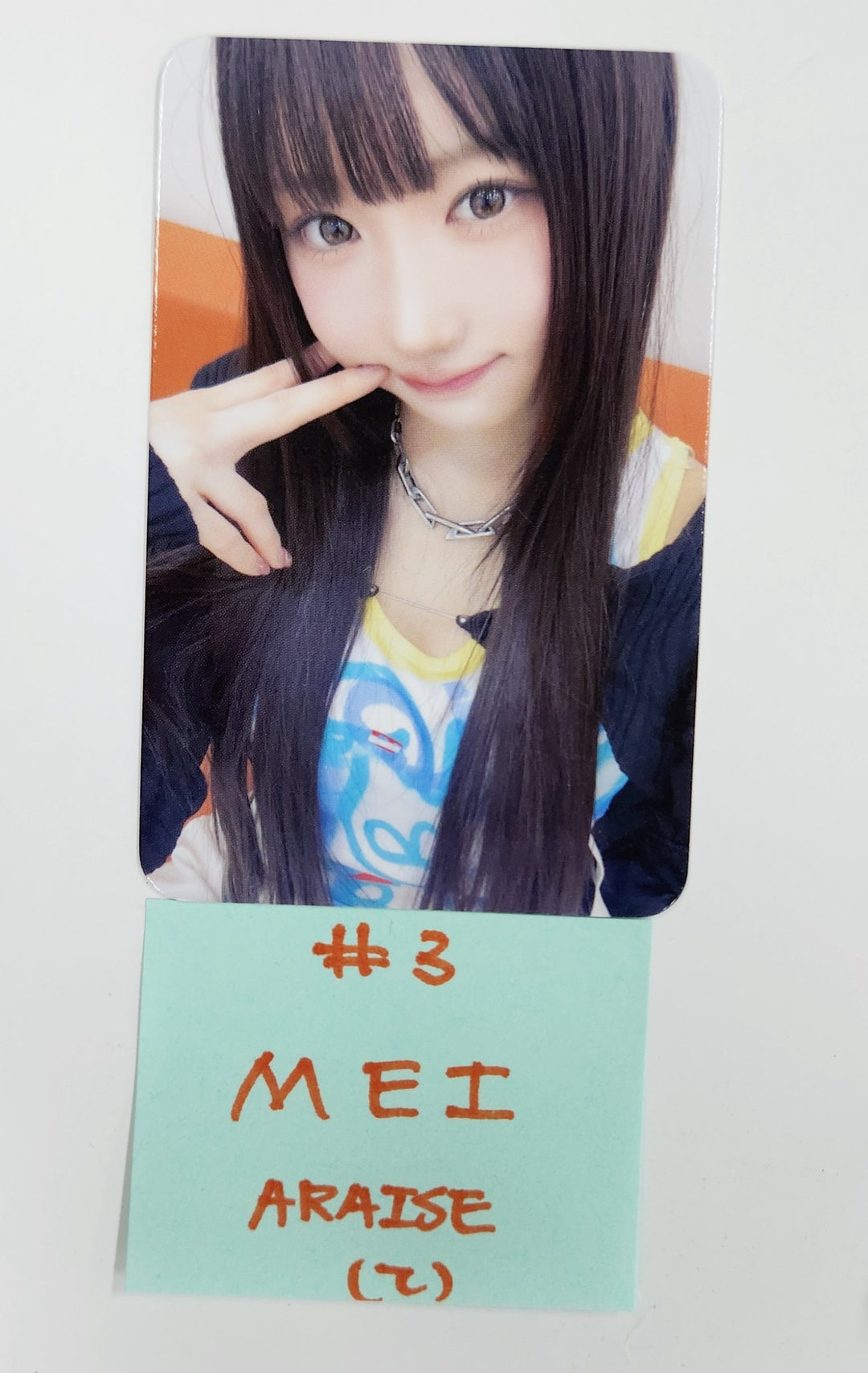 SAY MY NAME "My Name Is..." - ARAISE Fansign Event Photocard [25.5.19]