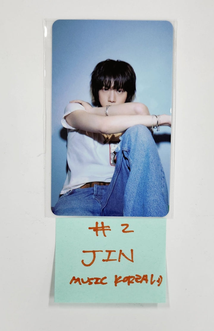 JIN (Of BTS) "Echo" - Music Korea Lucky Draw Event Photocard [25.5.19]