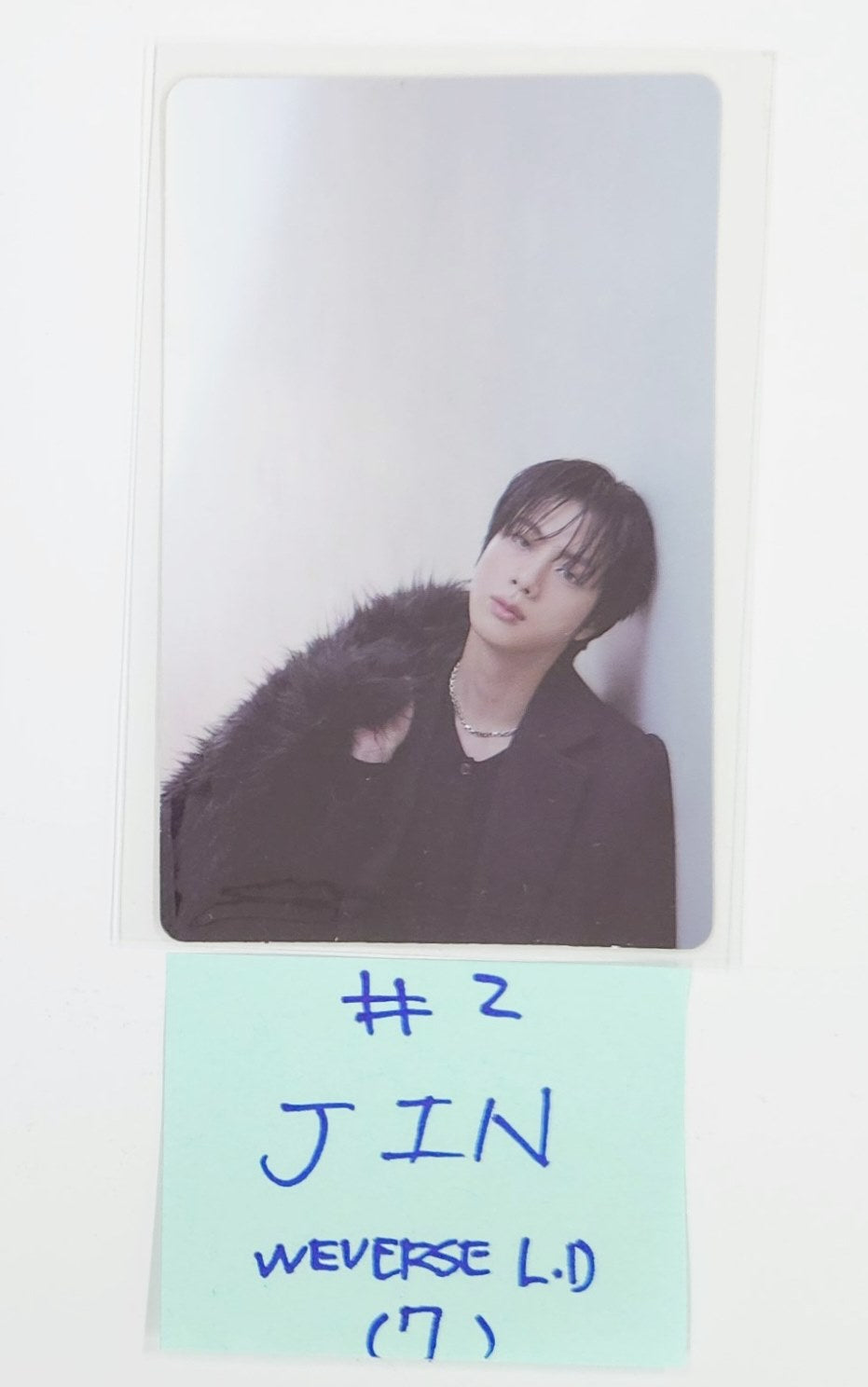 JIN (Of BTS) "Echo" - Weverse Shop Lucky Draw Event Photocard [25.5.19]