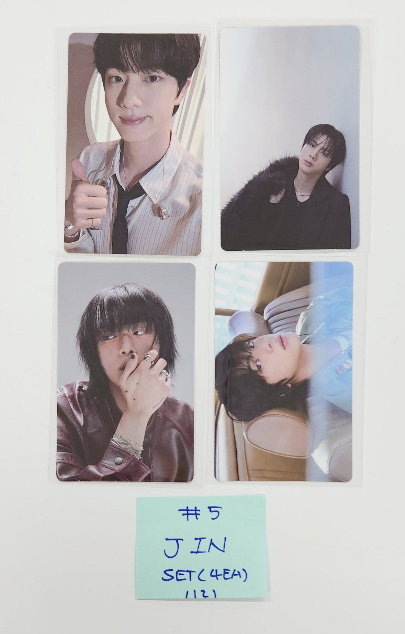 BTS ジン JIN ECHO トレカ weverse US 2 Jin (BTS) 'Echo' (Set) + 2nd Weverse Gift (3 Photocards) - A